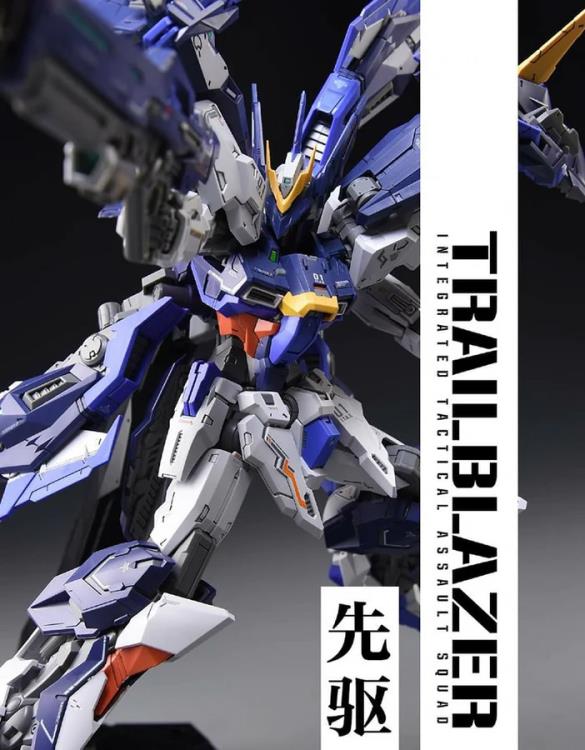 In ERA+ is proud to introduce a new figure in their Infinity Nova model kit line: Trailblazer! Featuring an alloy skeleton and a wide range of accessories and weapons, this is one mecha you won't want to miss out on! Order yours today and get ready to battle!