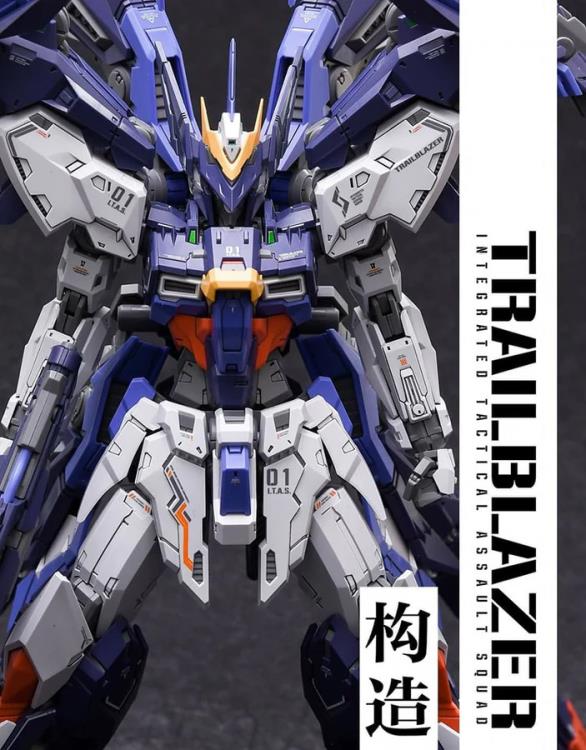 In ERA+ is proud to introduce a new figure in their Infinity Nova model kit line: Trailblazer! Featuring an alloy skeleton and a wide range of accessories and weapons, this is one mecha you won't want to miss out on! Order yours today and get ready to battle!