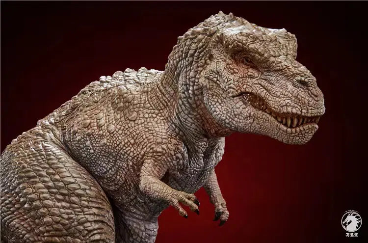 W-Dragon (Wan Long Tang) Dinosaur Model Statue Toy Tyrannosaurus Rex Classic Whitening Version/ Jurassic Word/ Jurassic Park 