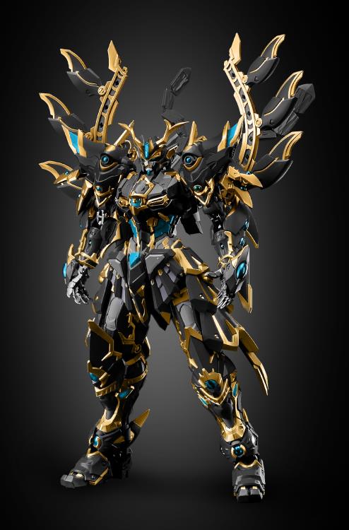 Be sure to add this impressive limited edition Black Dragon figure to your expanding collection! This figure stands over 11 inches with stylized mecha armor that is highly detailed. With a variety of customization options, you'll have plenty of ways to customize your Black Dragon figure to your liking.