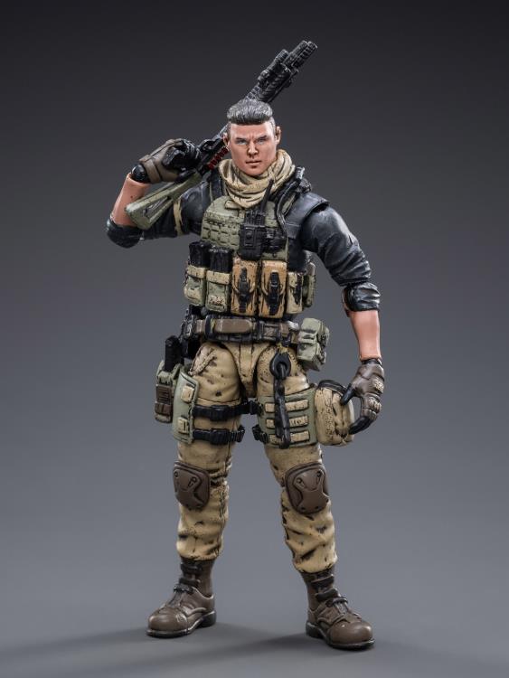 Joy Toy Freedom Militia figures are incredibly detailed in 1/18 scale. JoyToy figure is highly articulated and includes weapon accessories as well as several pieces of removable gear.