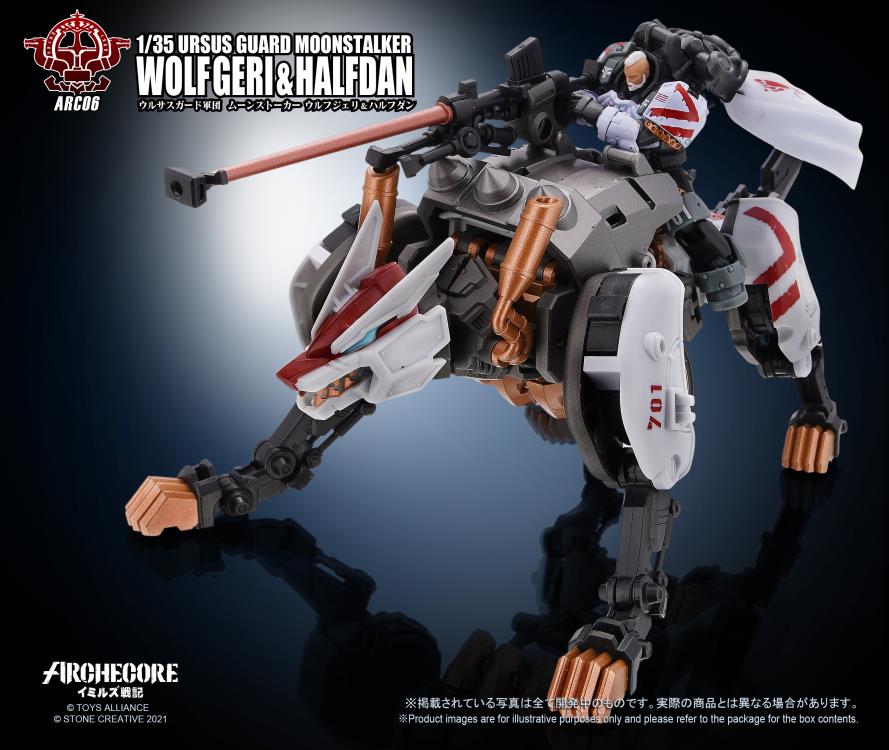 Toys Alliance ARC-06 Ursus Guard Moonstalker Wolf Geri & Halfdan