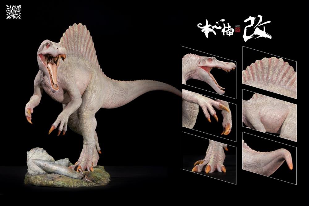 The Spinosaurus Star of Death is a must-have for any dinosaur enthusiast. This realistically sculpted Spinosaurus is in 1/35 scale and features an exquisite painted finish!