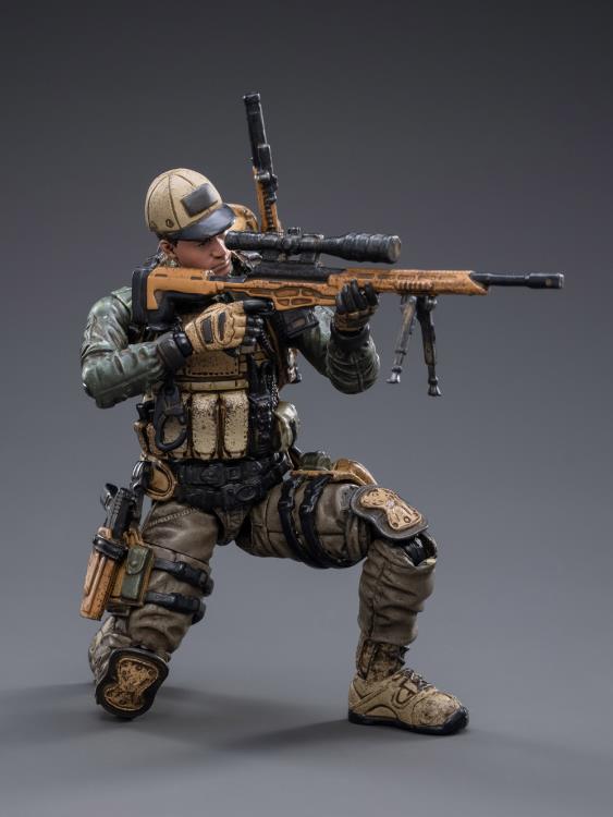 Joy Toy Freedom Militia figures are incredibly detailed in 1/18 scale. JoyToy figure is highly articulated and includes weapon accessories as well as several pieces of removable gear.