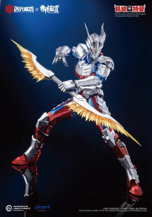 From Dimension Studio and Eastern Model comes a great Ultraman Zero 1/6 Scale model kit! This kit comes with great accessories!