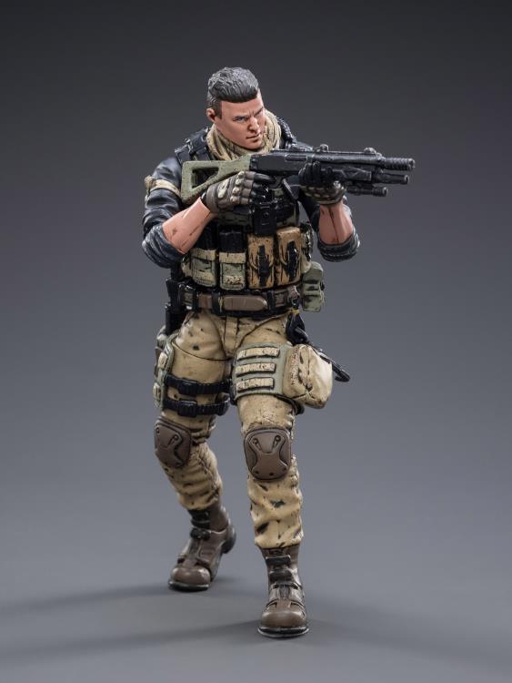 Joy Toy Freedom Militia figures are incredibly detailed in 1/18 scale. JoyToy figure is highly articulated and includes weapon accessories as well as several pieces of removable gear.