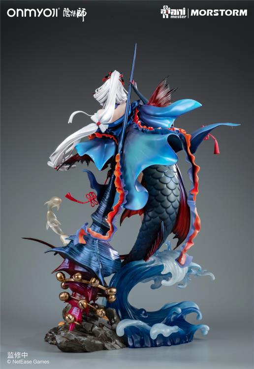 From the mobile game, Onmyoji comes a 1/4th scale figure of the character Senhime. Standing nearly 20 inches, this figure will make a statement in any collection!