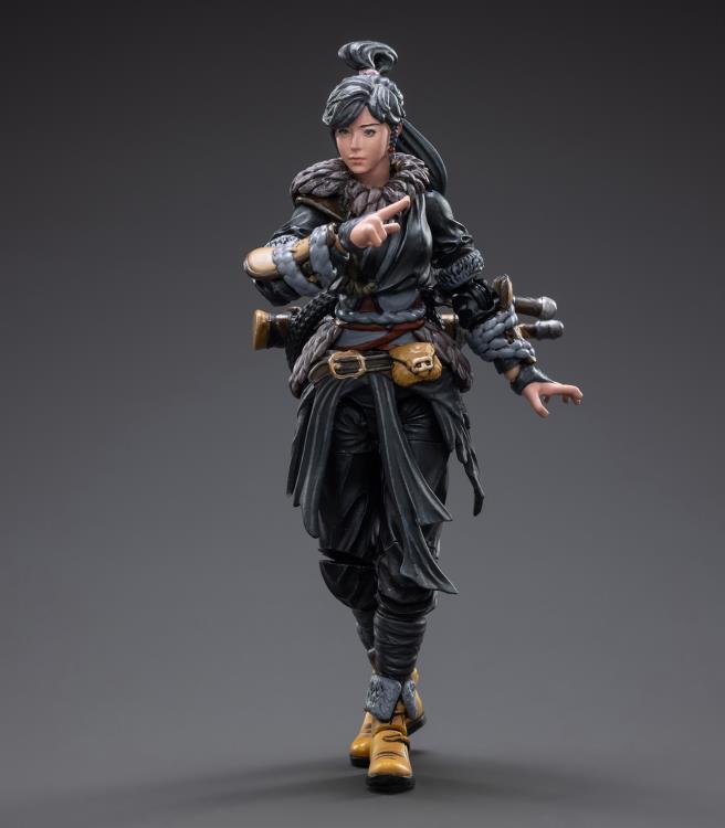 Joy Toy Dark Source JiangHu YunYue Qin figure is incredibly detailed in 1/18 scale. JoyToy, each figure is highly articulated and includes accessories. 