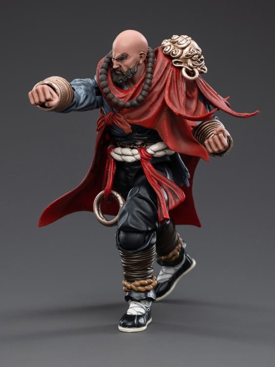 Joy Toy Dark Source JiangHu Changwu Temple Monk Wunian figure is incredibly detailed in 1/18 scale. JoyToy, each figure is highly articulated and includes accessories. 