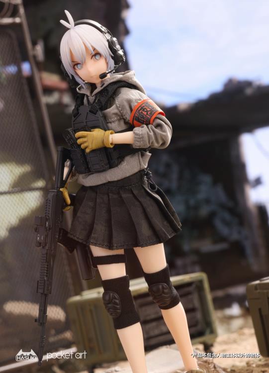 This 1/12 scale figure is loaded with accessories and several points of articulation for customization and display! The newest of the Pocket Art series, this Sasha figure will make a unique addition to your collection!  Uzukirei figure sold separately.