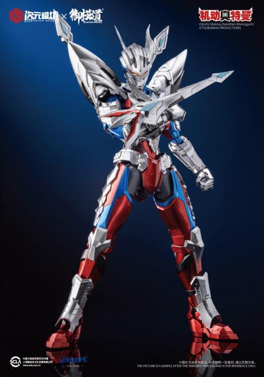 From Dimension Studio and Eastern Model comes a great Ultraman Zero 1/6 Scale model kit! This kit comes with great accessories!