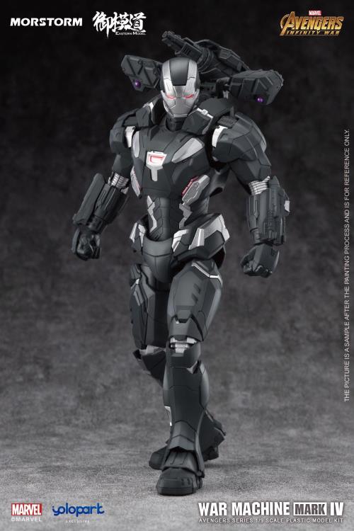 From the global blockbuster Avengers: Infinity War film comes a new model kit of the armed-to-the-teeth War Machine! This impressive model kit features a deep variety of option to customize War Machine with and in high detail as well. Recreate your favorite scenes from the show or envision your own action packed moments with this model kit! Order yours today!