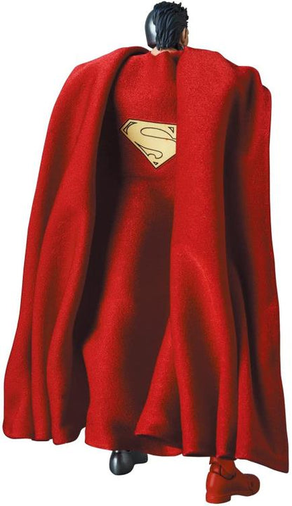 Based on the Return of Superman storyline, the MAFEX Cyborg Superman is a highly detailed action figure. Cyborg Superman features a high level of articulation for acting out all of your favorite scenes, along with a fabric cape, multiple hands, with blaster and blast effect part!