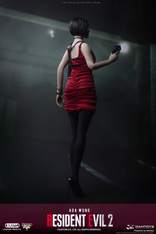 NAUTS and DAMTOYS have teamed up one last time to present the ultimate figure from the popular Capcom game Resident Evil 2: Ada Wong! The seamless body can be posed to perfectly recreate the character’s style, with over 30 movable joints to provide collectors with great playability through the possible poses.