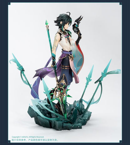 Apex has created a 1/7 scale Xiao figure from Genshin Impact! The figure is detailed and features Xiao in his Vigilant Yaksha outfit. This Xiao figure comes with bonus poster as well.
