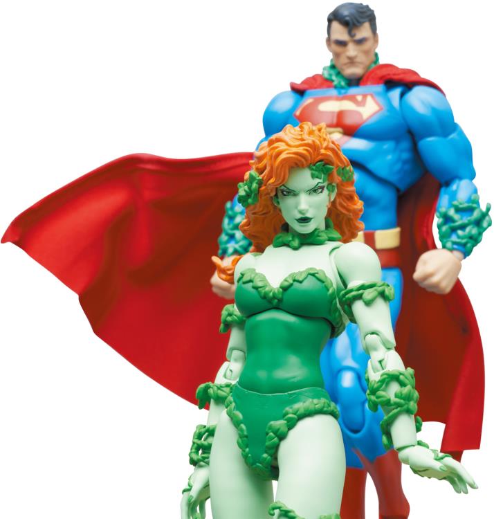 From Batman: Hush, Poison Ivy joins the MAFEX series lineup! A supervillain who used her beauty and ability to manipulate plants as a weapon, the comic style has been faithfully reproduced! This Poison Ivy action figure features premium articulation and detailed accessories you have come to know from MAFEX.