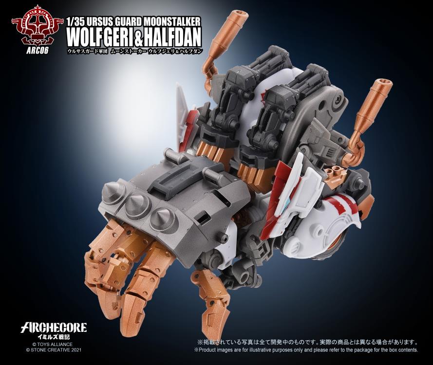 Toys Alliance ARC-06 Ursus Guard Moonstalker Wolf Geri & Halfdan