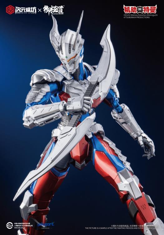 From Dimension Studio and Eastern Model comes a great Ultraman Zero 1/6 Scale model kit! This kit comes with great accessories!