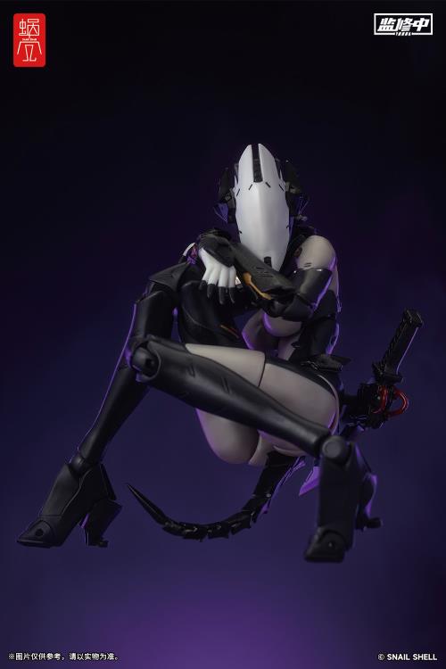 From Snail Shell comes this 1/12 Scale figure of a female assassin 1/12 scale action figure! This unique figure is highly articulated and comes with plenty of extra accessories for added customization to make a perfect addition to your display!