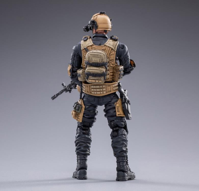 Joy Toy set of Police Sniper, Assault, and Automatic Rifleman figures is incredibly detailed in 1/18 scale. JoyToy, each figure is highly articulated and includes weapon accessories as well as several pieces of removable gear.