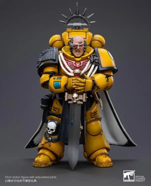 Joy Toy brings the Imperial Fists from Warhammer 40k to life with this new series of 1/18 scale figures. JoyToy, each figure includes interchangeable hands and weapon accessories and stands between 4″ and 6″ tall.