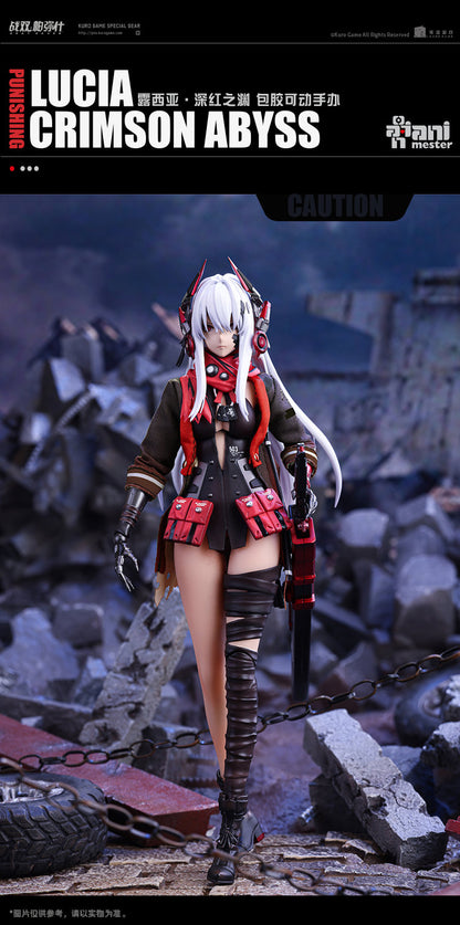 From AniMester comes this 1/9 scale figure of Lucia: Crimson Abyss. This figure is fully articulated and comes with several accessories for added customization. Crimson Abyss will make a great addition to any collection!on!
