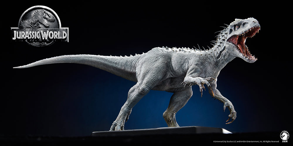 W-Dragon (Wan Long Tang) Studio brings to all Jurassic World fans this incredible 1:35 scale dinosaur model, inspired by the villain from Jurassic World, this model is licensed by Universal Studios.