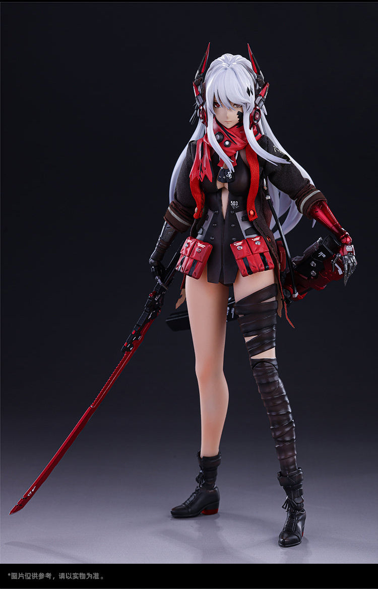 From AniMester comes this 1/9 scale figure of Lucia: Crimson Abyss. This figure is fully articulated and comes with several accessories for added customization. Crimson Abyss will make a great addition to any collection!on!