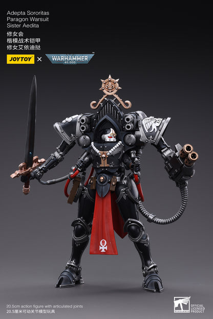 Joy Toy brings another figure from JoyToy Warhammer 40k Order of our Martyred Lady series to life. Each Joy Toy figure includes interchangeable hands and weapon accessories and stands between 4″ and 6″ tall.