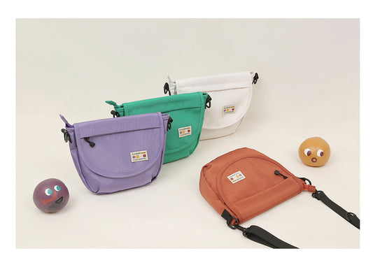 Summer Colourful Casual Flip Messenger Cross Body/Shoulder bag for school/ kids/ girls, suitable for travelling, going to school or casual hang out with friends. 