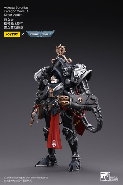 Joy Toy brings another figure from JoyToy Warhammer 40k Order of our Martyred Lady series to life. Each Joy Toy figure includes interchangeable hands and weapon accessories and stands between 4″ and 6″ tall.
