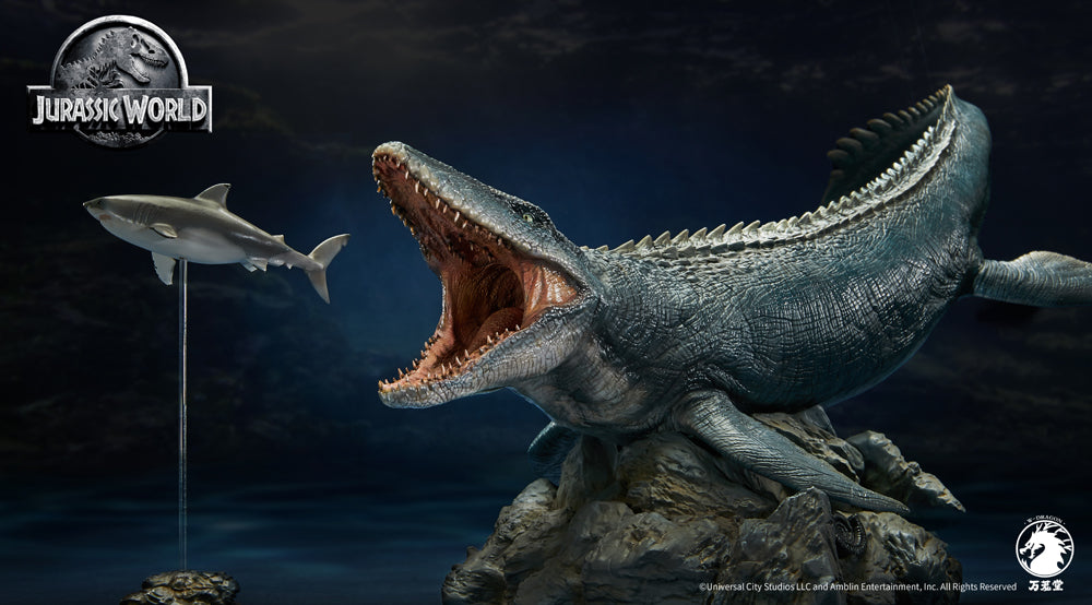 W-Dragon Jurassic World Mosasaurus 1/35 Licensed Statue