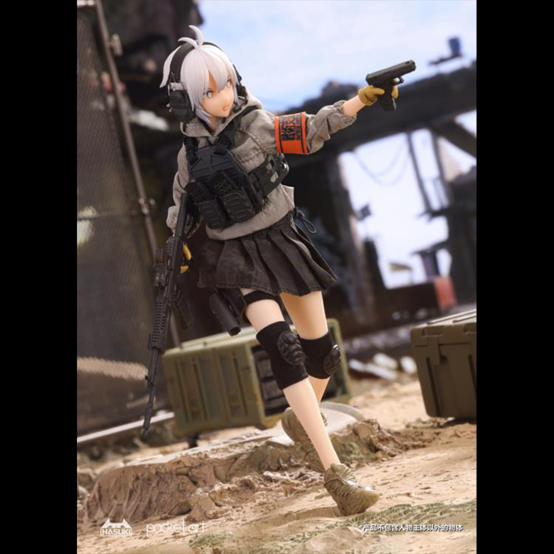 Hasuki Pocket Art Series Sasha Habe (Rifleman) 1/12 | Berry Beary ...