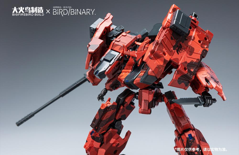 Bigfirebird build Bird-Vertex Series Red Jackal