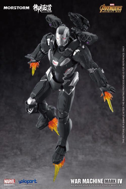 From the global blockbuster Avengers: Infinity War film comes a new model kit of the armed-to-the-teeth War Machine! This impressive model kit features a deep variety of option to customize War Machine with and in high detail as well. Recreate your favorite scenes from the show or envision your own action packed moments with this model kit! Order yours today!