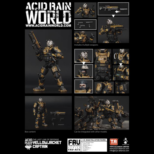 Toys Alliance Acid Rain FAV-A73 Yellowjacket Captain