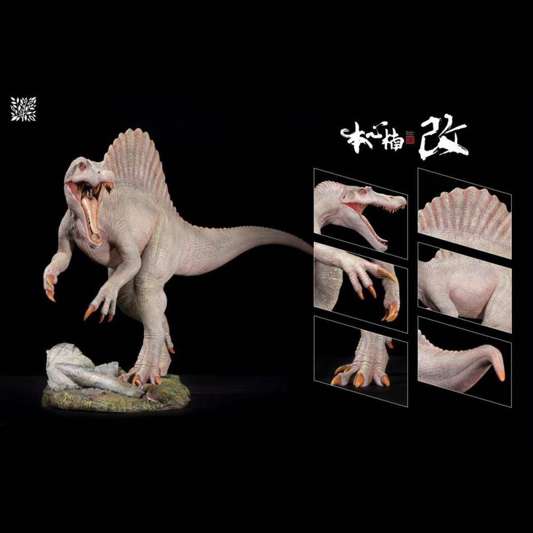 The Spinosaurus Star of Death is a must-have for any dinosaur enthusiast. This realistically sculpted Spinosaurus is in 1/35 scale and features an exquisite painted finish!