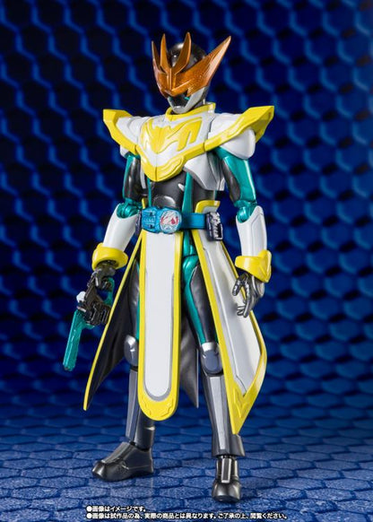 Premium Bandai/ Tamashii Nation/ Bandai Spirits/S.H.Figuarts From the Kamen Rider Revice series comes a new S.H.Figuarts figure: Kamen Rider Live in Bat Genome and Jackal Genome form! Measuring around 6 inches tall, Kamen Rider Live features multiple points of articulation and comes with Bat and Jackal Genome parts. 