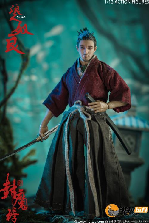 This huge 3-pack of 1/12 scale Nottaa Collections action figures featuring Yan, Nura, and Wukong come with their deluxe version accessories, along with a full-color comic telling the story of the original Enveloped Yaomo Series and characters.