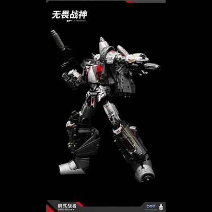 From Dream Star Toys comes Slingshoot! This highly detailed figure transforms from robot to plane mode. 