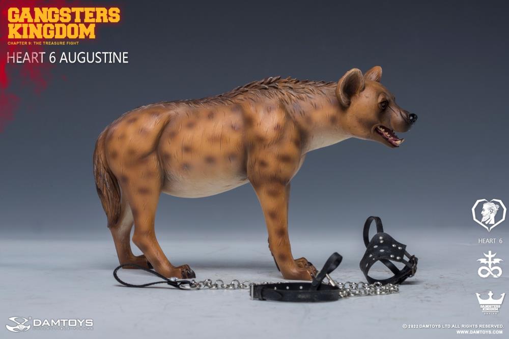 From the Gangsters Kingdom line comes the Spotted Hyena, a figure with a unique design! With a range of interchangeable parts, you can configure endless, dicey, crime-filled scenes! This 1/6 scale detailed figure is the perfect addition to any collection.