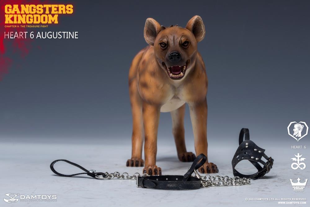 From the Gangsters Kingdom line comes the Spotted Hyena, a figure with a unique design! With a range of interchangeable parts, you can configure endless, dicey, crime-filled scenes! This 1/6 scale detailed figure is the perfect addition to any collection.