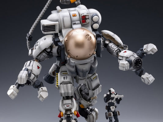 Joy Toy Dark Source Iron Wrecker 07 Space Operations Mecha 1/25 Scale Action Figure JT2207. JoyToy military vehicle series continues with the Iron Wrecker 07 Space Operations Mecha and pilot figure!