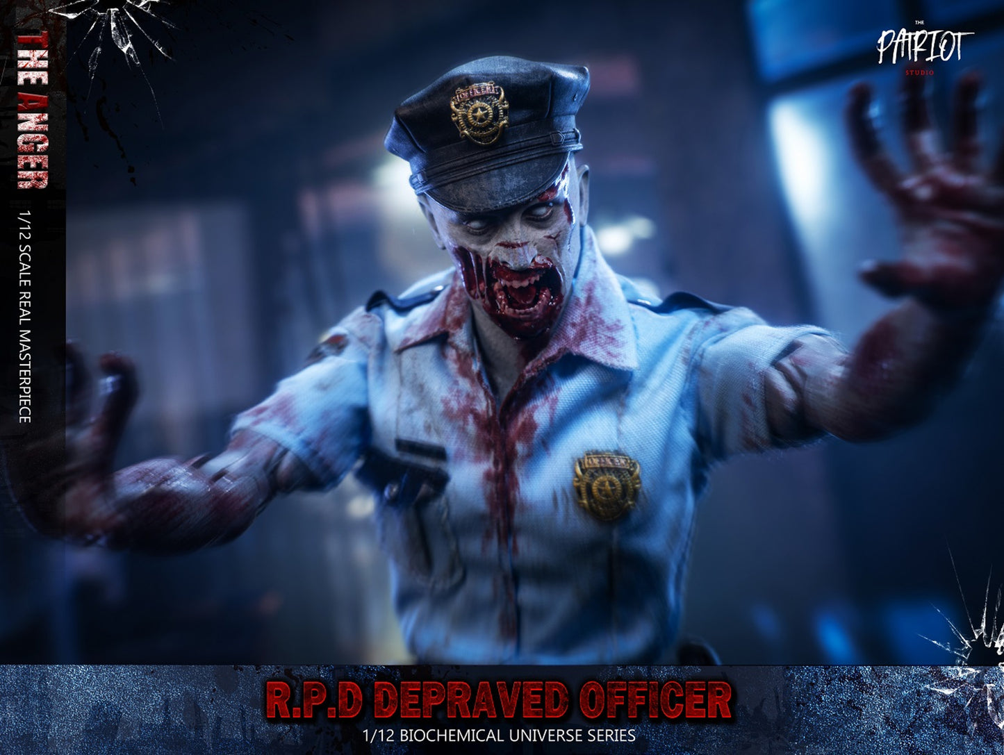 Patriot Studio R.P.D. Deprived Officer The Anger 1/12