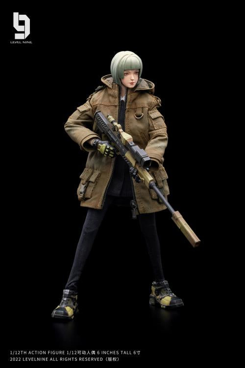 Joy Toy comes a new action figure series in 1/12 scale: Frontline Chaos! Dressed in real cloth and stylish clothing, JoyToy Rin is ready for battle with her trusty sniper rifle. Order yours today !