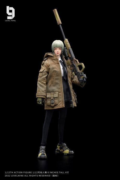 Joy Toy comes a new action figure series in 1/12 scale: Frontline Chaos! Dressed in real cloth and stylish clothing, JoyToy Rin is ready for battle with her trusty sniper rifle. Order yours today !