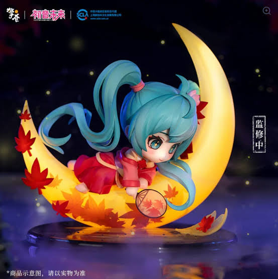 QingCang Hatsune Miku Moon River YueXiJiang Q Style Chibi