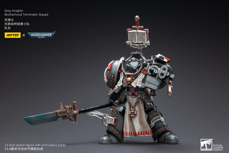 Joy Toy Warhammer 40K Grey Knights Brotherhood Terminator Squad Captain