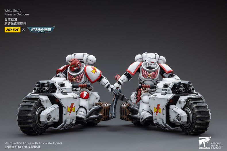 Joy Toy Warhammer White Scars Primaris Outriders