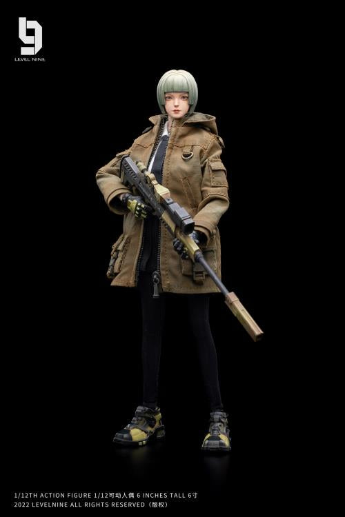 Joy Toy comes a new action figure series in 1/12 scale: Frontline Chaos! Dressed in real cloth and stylish clothing, JoyToy Rin is ready for battle with her trusty sniper rifle. Order yours today !